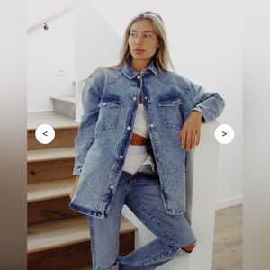 Le Jean Mimi Denim Overshirt